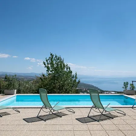 Kruno, With The Pool And Spectacular Sea View Villa *